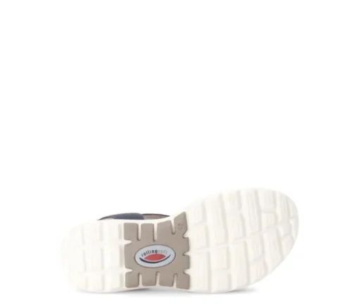 Sandal met riempjes blauw