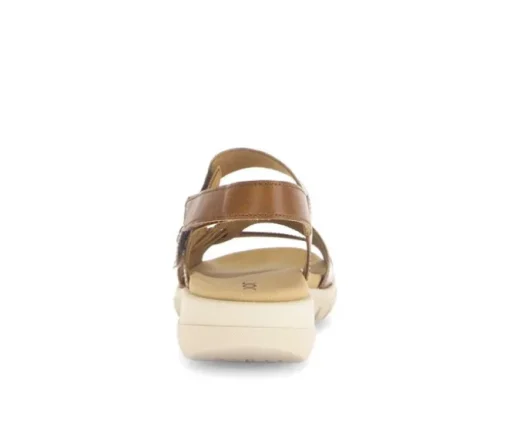 Sandal met riempjes bruin