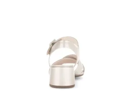 Sandal met riempjes goud