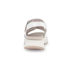 Sandal met riempjes goud