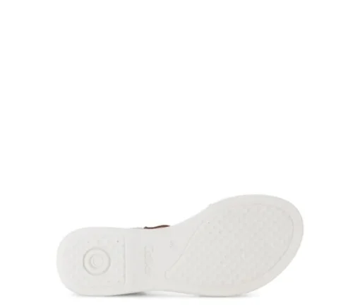 Sandal met riempjes goud