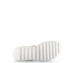 Sandal met riempjes rose