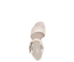 Sandal met riempjes rose