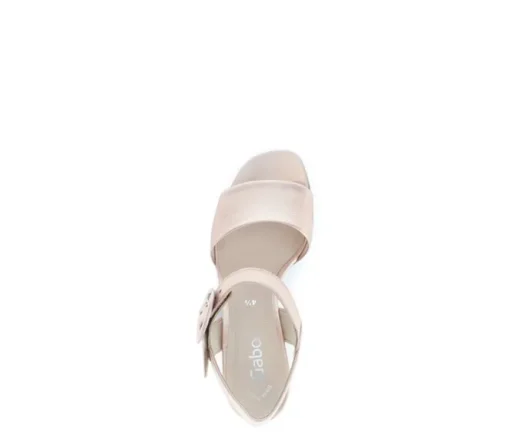 Sandal met riempjes rose