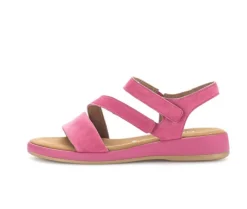 Sandal met riempjes roze