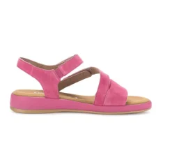 Sandal met riempjes roze