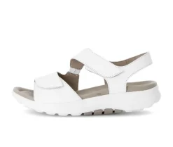 Sandal met riempjes wit