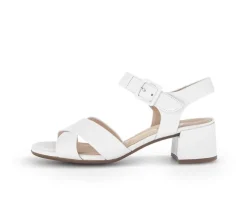 Sandal met riempjes wit