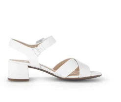 Sandal met riempjes wit