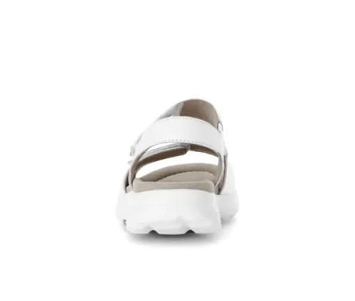 Sandal met riempjes wit
