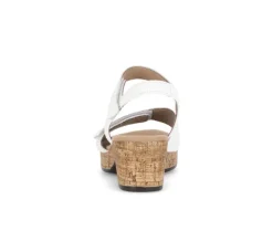 Sandal met riempjes wit