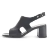Sandal met riempjes zwart