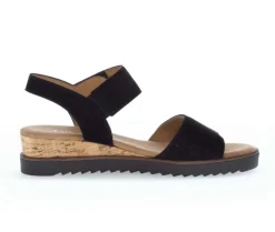 Sandal met riempjes zwart