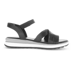 Sandal met riempjes zwart