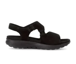 Sandal met riempjes zwart