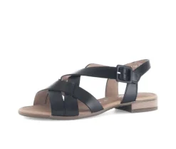 Sandal met riempjes zwart