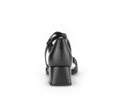 Sandal met riempjes zwart