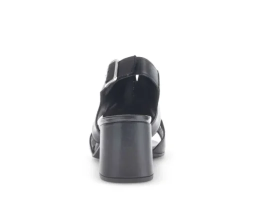 Sandal met riempjes zwart