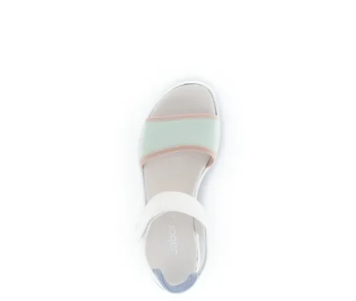 Sandale met plateauzool multicolour