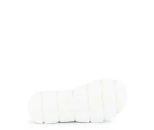 Sandale met plateauzool zilver