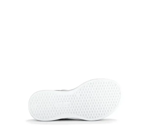 Sandale met plateauzool zilver