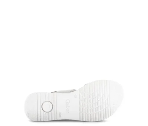 Sandale met plateauzool zilver