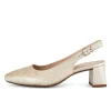 Sling-back beige