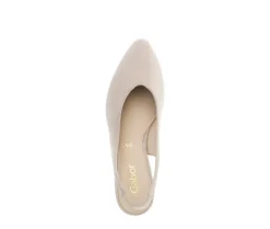 Sling-back beige