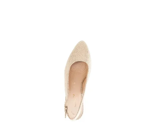 Sling-back beige