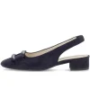 Sling-back blauw