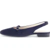 Sling-back blauw