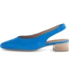 Sling-back blauw