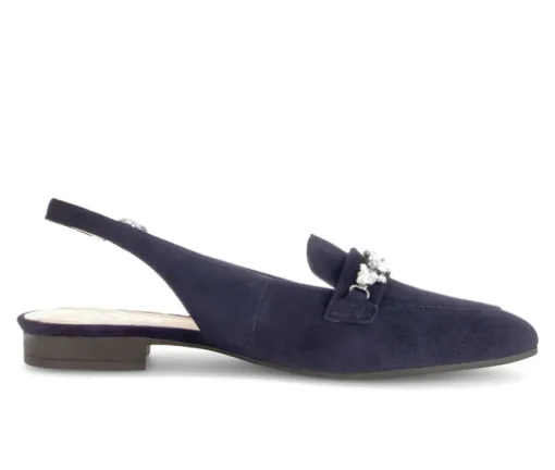 Sling-back blauw