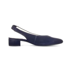 Sling-back blauw