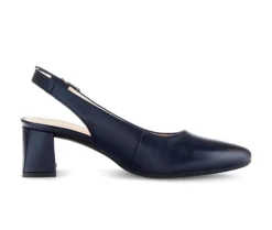 Sling-back blauw