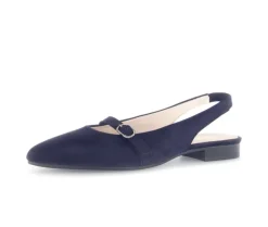Sling-back blauw