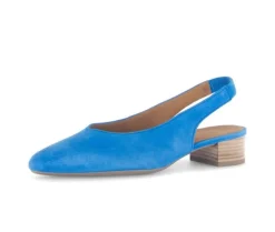 Sling-back blauw