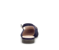 Sling-back blauw