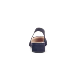 Sling-back blauw
