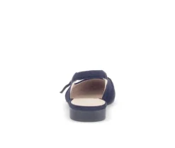 Sling-back blauw