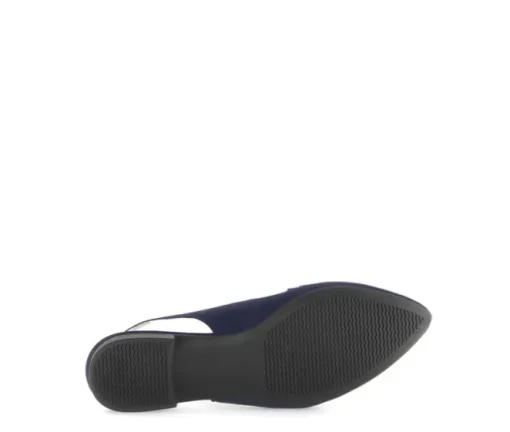 Sling-back blauw