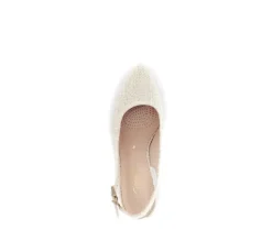 Sling-back crème