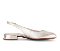 Sling-back goud