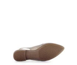 Sling-back goud