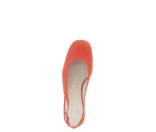 Sling-back oranje