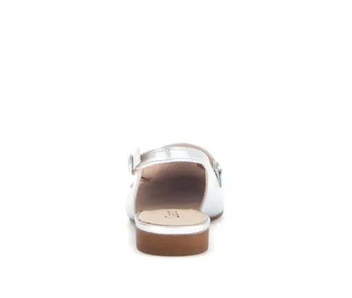 Sling-back zilver