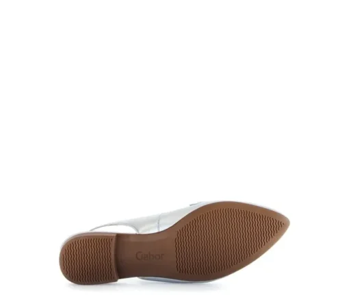 Sling-back zilver