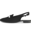 Sling-back zwart