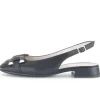 Sling-back zwart