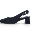 Sling-back zwart